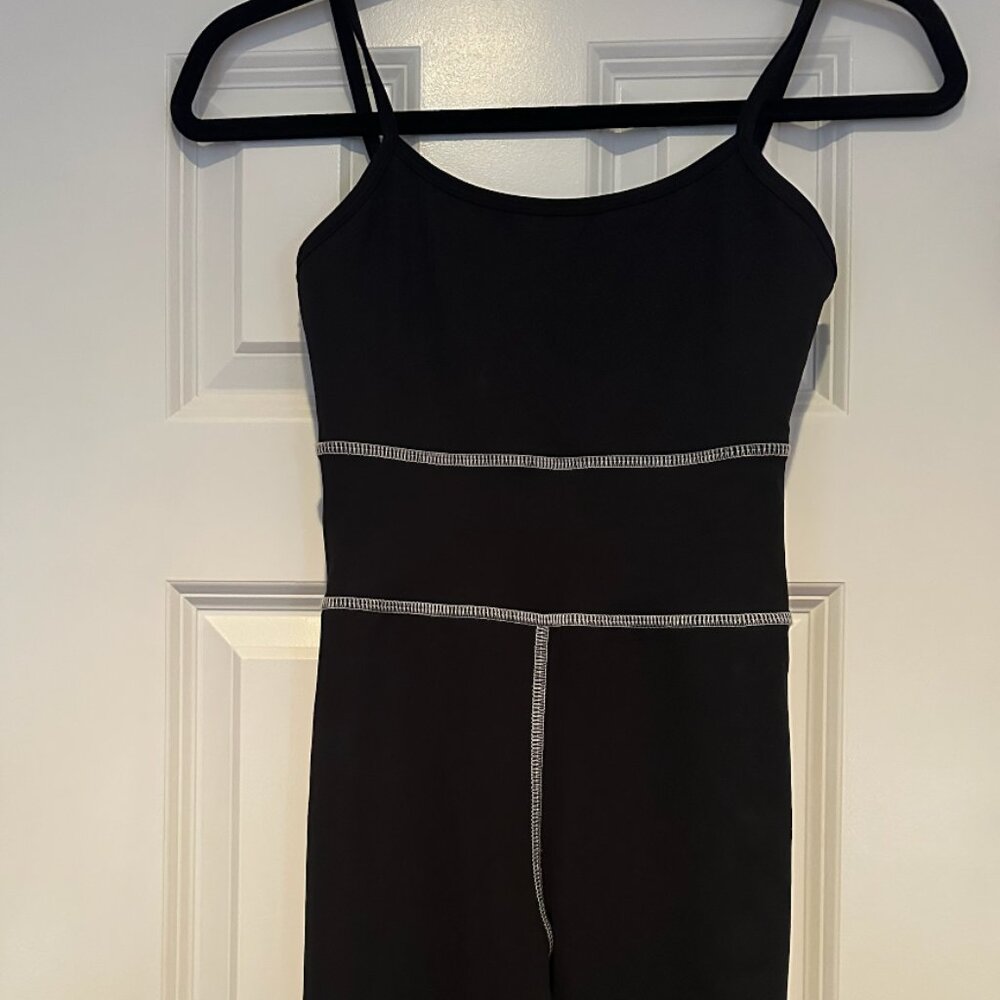STRUT-THIS Black Bodysuit